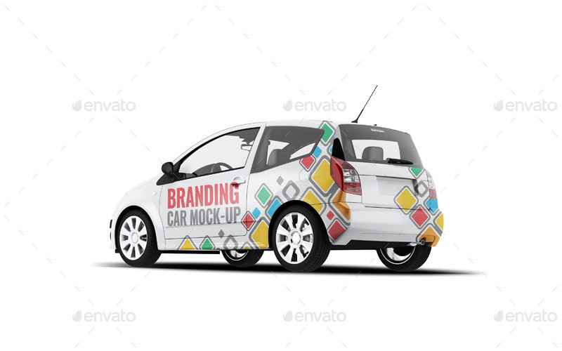 Vehicle Branding Mockup